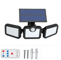 Lámpara Solar de Pared con Sensor.
