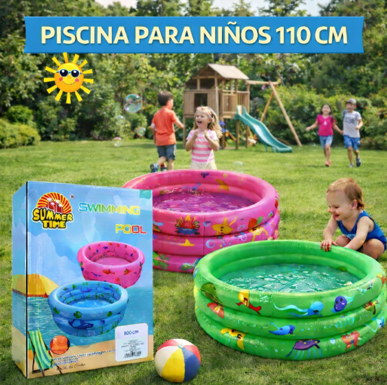 Piscina para niños de 110